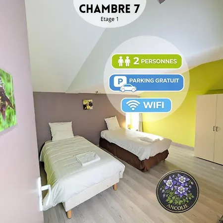 Etage1 Au Domaine Du Luth - Parking Gratuit - Cuisine Commune - 20 Min Aquascope Et Futuroscope Holiday home