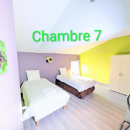 Etage1 Au Domaine Du Luth - Parking Gratuit - Cuisine Commune - 20 Min Aquascope Et Futuroscope
