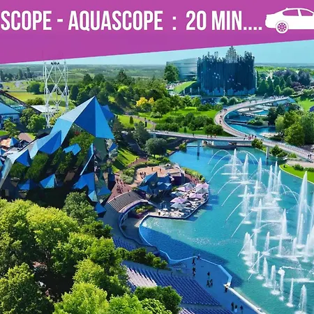 Etage1 Au Domaine Du Luth - Parking Gratuit - Cuisine Commune - 20 Min Aquascope Et Futuroscope Holiday home
